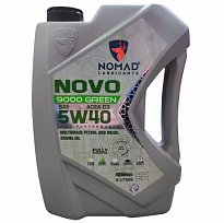 NOMAD Масло моторное синтетическое NOVO 9000 GREEN ACEA C3, API SP, SN PLUS, SN/CF 5W40 5л